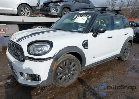 2019 Mini Countryman Cooper S из США, поврежденный, VIN WMZYT5C53K3E69831